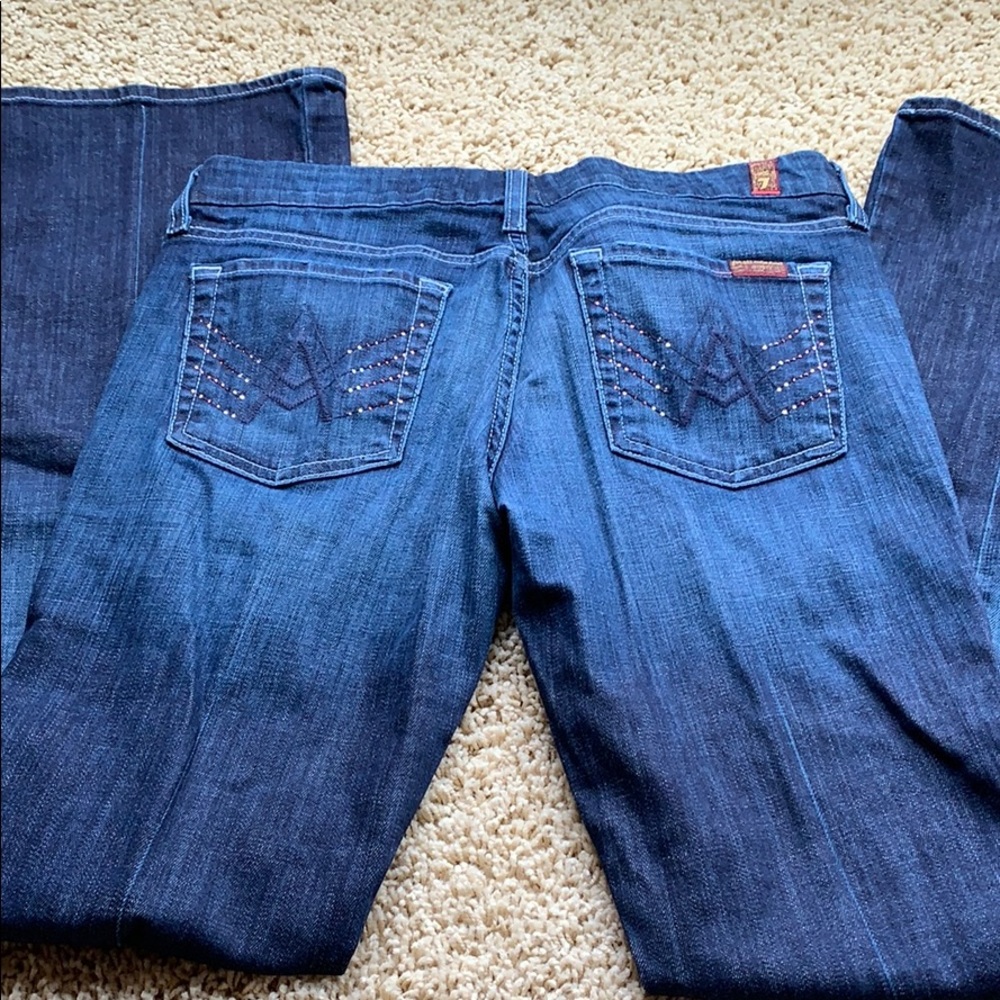 7 for all mankind flare jeans